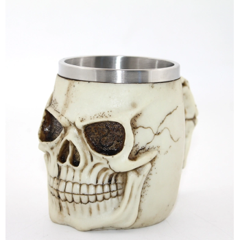 Paslanmaz Çelik Kurukafa Kupa Bardak Alk2594 - Lisinya