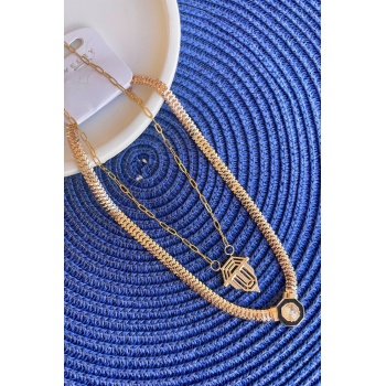 Serenay 2li Çelik Kolye – Kimler Geldi Kimler Geçti -Lisinya