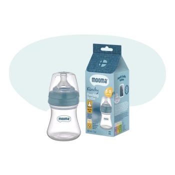 Biberon Anti Kolik Biberon 150 ml Kapaklı Biberon 6 - 18 Ay (Orta Akış) - Lisinya