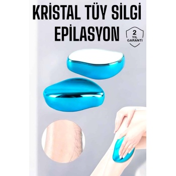 Epilasyon Aleti Bacaklar Kollar İçin Yıkanabilir Kristal Epilatör Tüy Silgi - Lisinya