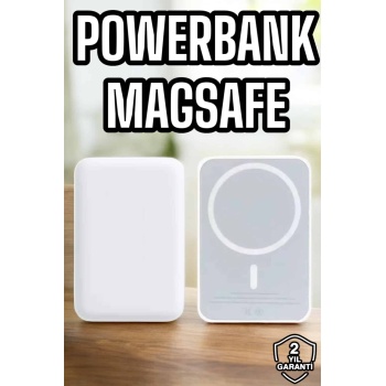 Magsafe Kablosuz Batarya Yüksek Performanslı Manyetik Tasarım Hızlı Şarj - Lisinya