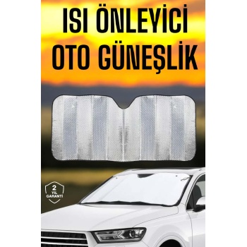 Oto Güneşlik Isı Önleyici Tüm Araçlara Uyumlu UV Işınlarına Karşı - Lisinya