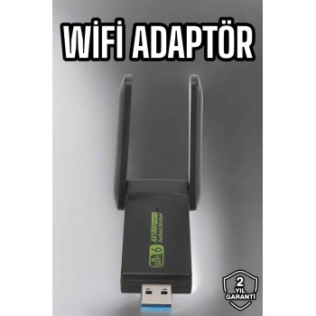 Wifi Adaptör Çift Bantlı Kablosuz Wifi Adaptörü - Lisinya