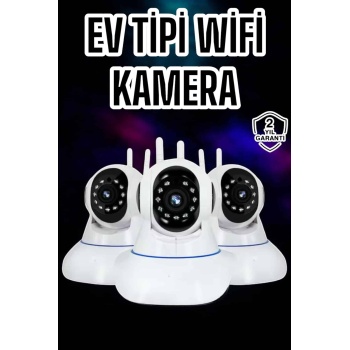 Wifi Kamerası Çift Yönlü Bebek Güvenlik Kamerası Gece Görüşlü - Lisinya