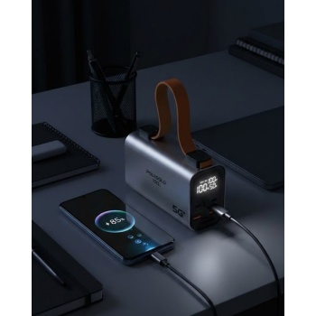 50.000 mAh LED Ekranlı Taşınabilir Şarj Cihazı Süper Hızlı Şarj - Lisinya