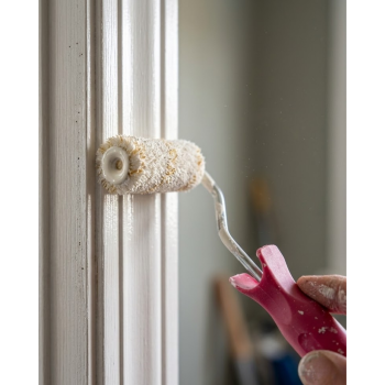 10 Cm Mini Boya Rulosu Seti 6 Adet Yedek Rulo Hediyeli Dar Alan Boyama Rulo Fırça - Lisinya