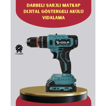 18 Parça Dijital Matkap Seti Çift Bataryalı - Lisinya