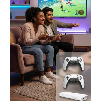 M15 Retro Konsol – 20.000 Oyunlu, Çift Gamepadli, 4K HDMI - Lisinya