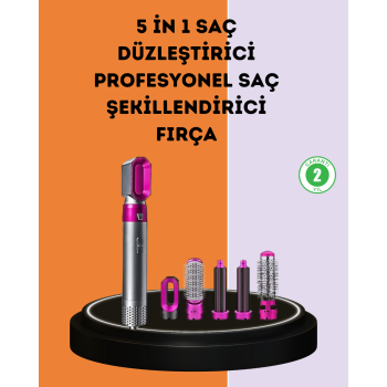 Çok Fonksiyonlu Saç Kurutma ve Şekillendirme Makinesi 5 Başlık - Lisinya