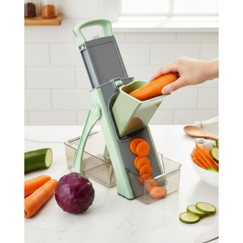 Güvenli Kullanımlı Paslanmaz Çelik Sebze Rendesi - Lisinya