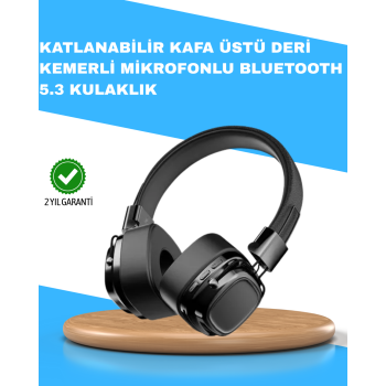 Katlanabilir Tasarımlı Taşınabilir Kablosuz Müzik Kulaklığı - Lisinya