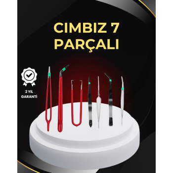 Model Yapımı ve Anakart Tamiri İçin Hassas 7’li Cımbız Seti - Lisinya