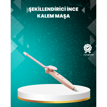 9mm İnce Bukle Maşası Afro ve Sık Bukleler İçin Uygun - Lisinya