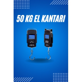 50 Kg Dijital El Terazisi Cep Tartısı El Kantarı Terazi - Lisinya
