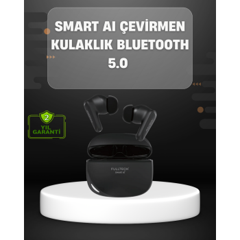 Yapay Zeka Destekli Bluetooth Kulaklık Anlık Çeviri ve Gürültü Engelleme - Lisinya