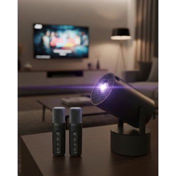 3ü1 Arada Projeksiyon Karaoke ve Bluetooth Hoparlör - Lisinya