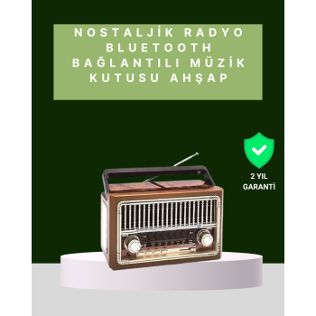 Kablosuz Bluetooth Hoparlör ve FM Radyo - Lisinya