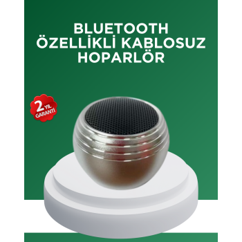 Mini Bluetooth Hoparlör TWS Özellikli Taşınabilir Güçlü Ses - Lisinya