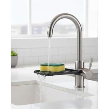 Musluğa Monte Süngerlik Damlama Özellikli Mutfak Organizatörü - Lisinya