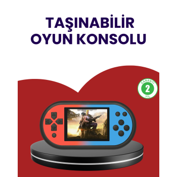 520 Oyunlu El Oyun Konsolu TV Bağlantılı HD LCD Ekranlı - Lisinya