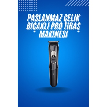 Ense Kesme Makinesi Şarjlı Saç Sakal Tıraş Makinesi Taşınabilir - Lisinya