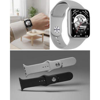 Sesli Görüşme Özellikli Akıllı Saat Sağlık ve Aktivite Takibi - Lisinya