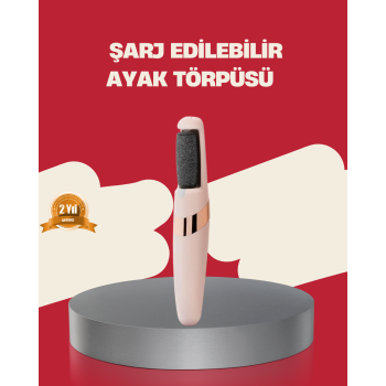 360° Etkili Elektrikli Ayak Bakım Aleti Nasır Giderici - Lisinya