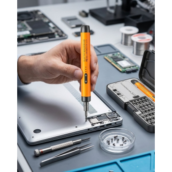 Kablosuz Alüminyum Gövdeli Elektrikli Tornavida 38 Uçlu Teknik Servis Seti - Lisinya