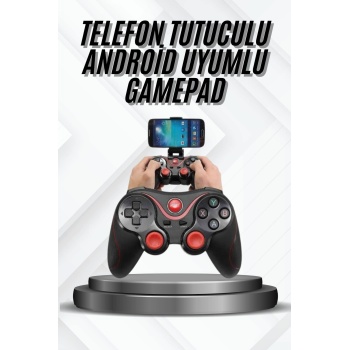Yeni Nesil X3 Gamepad Android Uyumlu Telefon Tutucu Özellikli Joystick - Lisinya