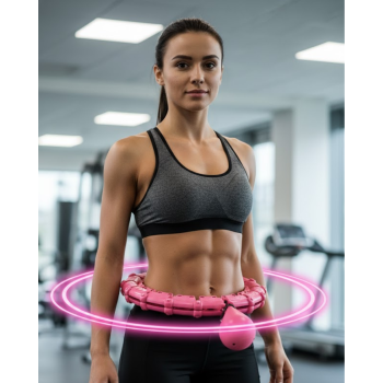 Masajlı Akıllı Hula Hoop Ayarlanabilir Fitness Çemberi - Lisinya