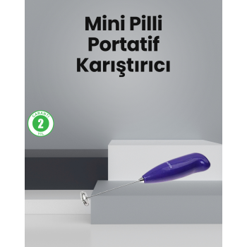 Mutfak İçin Mini El Mikseri – Kahve, Süt, Krema ve Sos Karıştırıcı - Lisinya