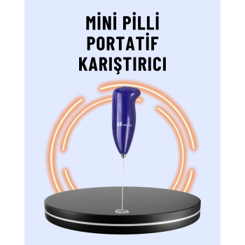 Portatif Kahve Köpürtücü – Latte, Cappuccino, Milkshake ve Puding Yapıcı - Lisinya