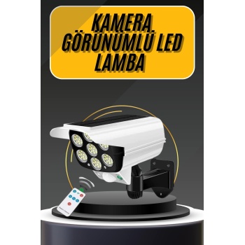 LED Lamba-Güneş Paneli Destekli Uzaktan Kumandalı Solar LED Lamba - Lisinya