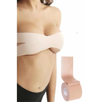 Toparlayıcı Göğüs Bandı Şekillendirici Ten Rengine Uygun Esnek Hassas Ciltlere Uygun - Lisinya