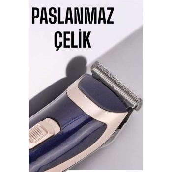 Profesyonel Şarjlı Saç ve Sakal Traş Makinesi Kolay Kullanım - Lisinya