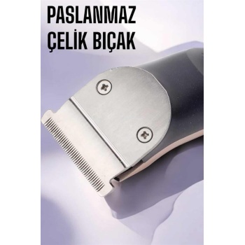 Paslanmaz Çelik Bıçaklı Hassas Çelik Bıçaklı Tıraş Makinesi - Lisinya