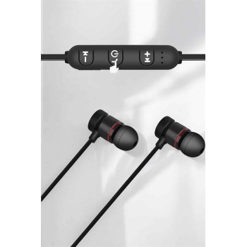 Kablolu Mıknatıslı Sport Kulaklık Bluetooth Bağlantılı - Lisinya