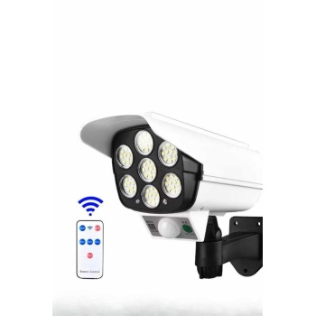 Bahçe Aydınlatması Hareket Sensörlü Led Aydınlatma Kamera Görünümlü - Lisinya