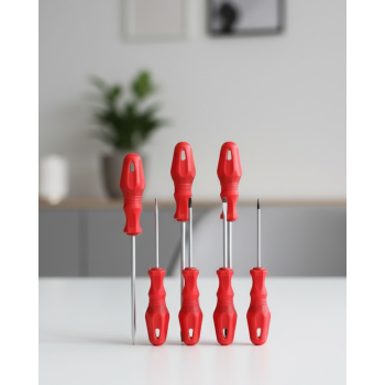 Ev ve Atölye Kullanımına Uygun 7 Parça Tornavida Seti - Lisinya