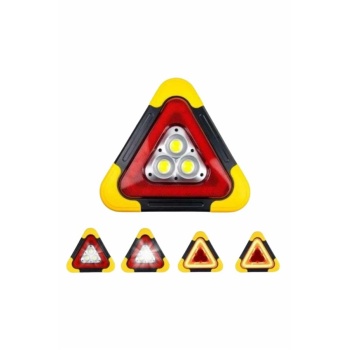 Reflektör Güneş Enerjili Taşınabilir Portatif Acil Güvenlik Işığı Araba Acil Uyarı Işığı - Lisinya