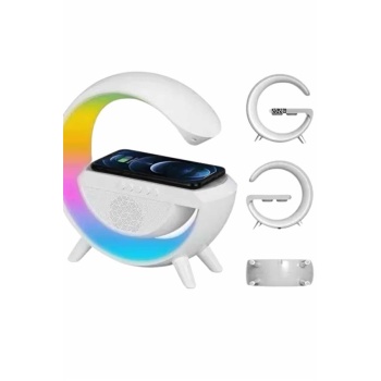 Yeni Nesil Bluetooth Hoparlör Speaker 5.0 Taşınabilir G Şeklinde Powerbankli - Lisinya