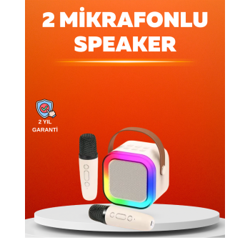 Ses Efektli Mikrofonlu Kablosuz Karaoke Sistemi - Lisinya