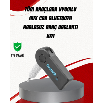 Eller Serbest Özellikli Bluetooth AUX Araç Kiti - Lisinya