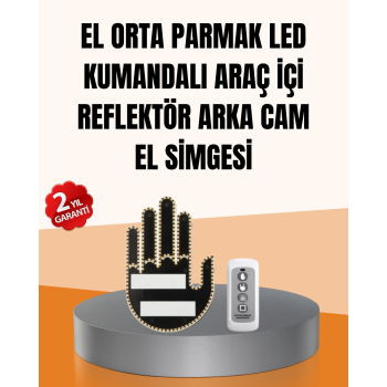 2025 Yeni Seri LED El Şekilli Park Uyarı ve Güvenlik Cihazı Orijinal - Lisinya