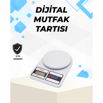 Hassas Tartım İçin Dijital Mutfak Terazisi – 10kg / 1g - Lisinya