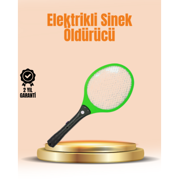 Elektrikli Sinek Raketi | Yüksek Voltajlı, Güvenli ve Taşınabilir - Lisinya