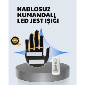 Uzaktan Kumandalı Çok Fonksiyonlu Araç Led Işığı - Lisinya