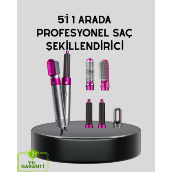 5’i 1 Arada Saç Şekillendirme Makinesi Hızlı Kuruma ve Kuaför Kalitesinde Sonuç - Lisinya