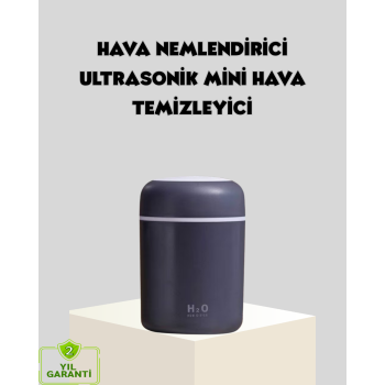 LED Işıklı USB Nemlendirici – Sürekli ve Aralıklı Püskürtme Modu - Lisinya