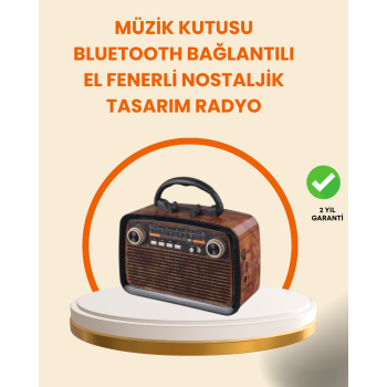 Bluetooth Hoparlör – Kablosuz Bağlantı, Geniş Ses Alanı, Radyo Destekli, Hafif ve Taşınabilir - Lisinya
